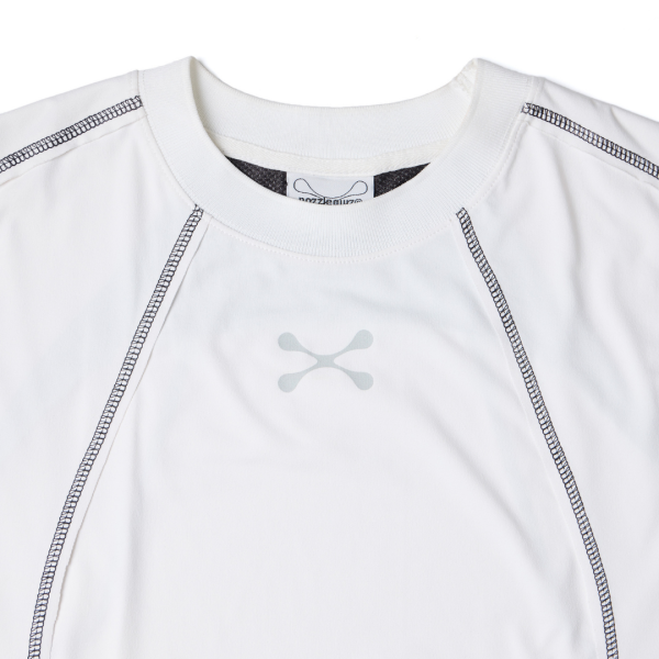 Nozzle Quiz - Flow Trace Tee - White - Image 3