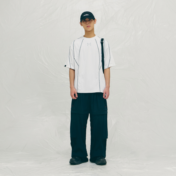 Nozzle Quiz - Flow Trace Tee - White - Image 2